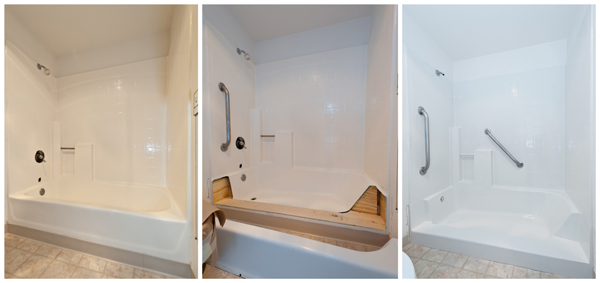 Tub To Shower Conversions